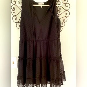 Cute Juniors Plus Black Dress